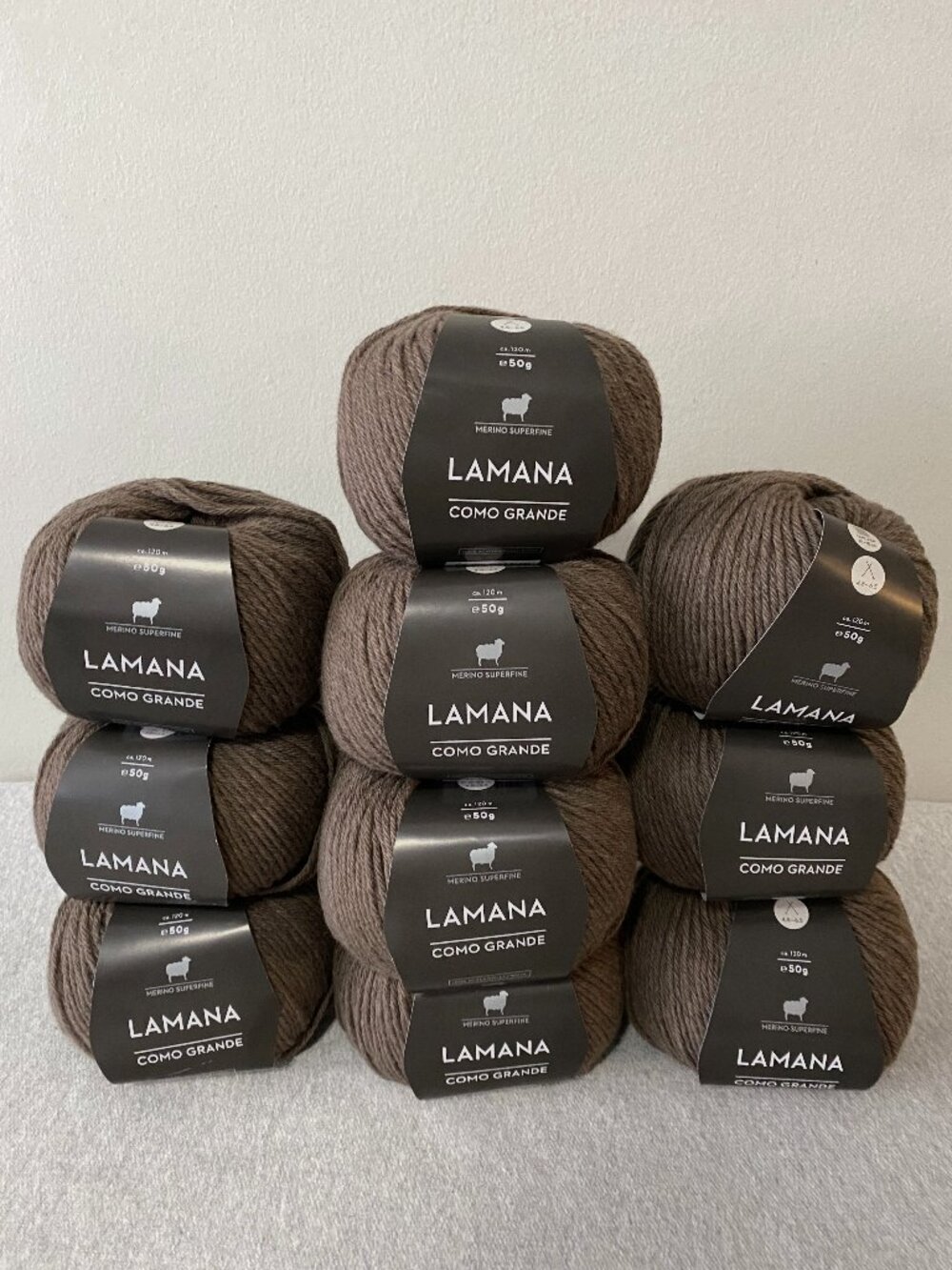 NWT Lamana Como Grande Colour 48M Macadamia Melange Lot of 10